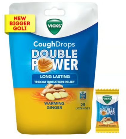 Vicks Cough Tablets - Warming Ginger